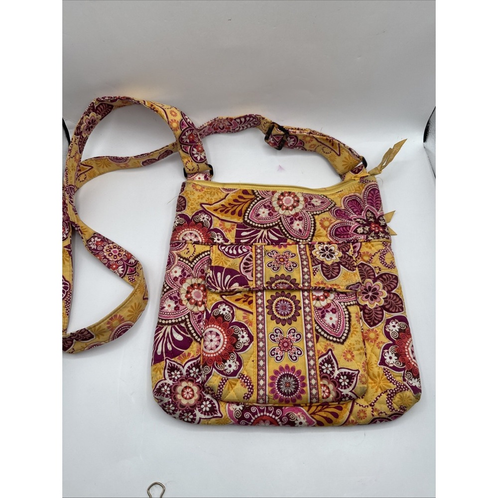 Vera Bradley Crossbody Hipster Bali Gold (retired)‎ 11 x 10.5